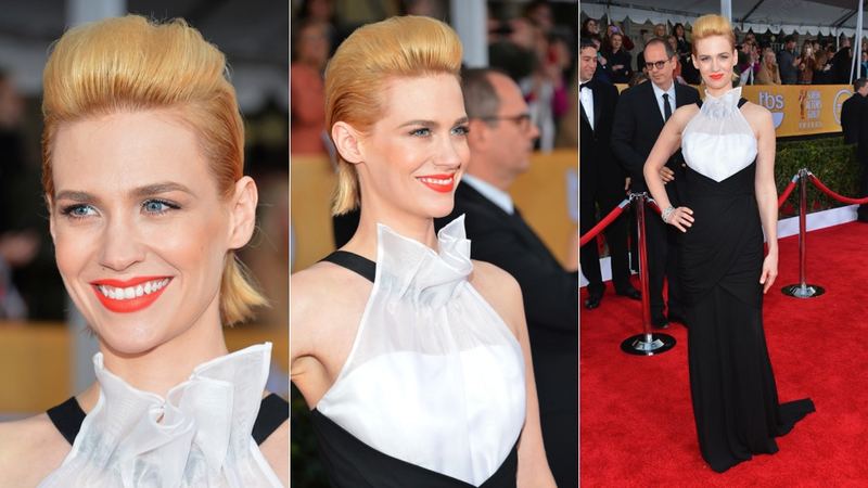 Illustration for article titled Classic Glamour and Fugly Failures at the SAG Awards